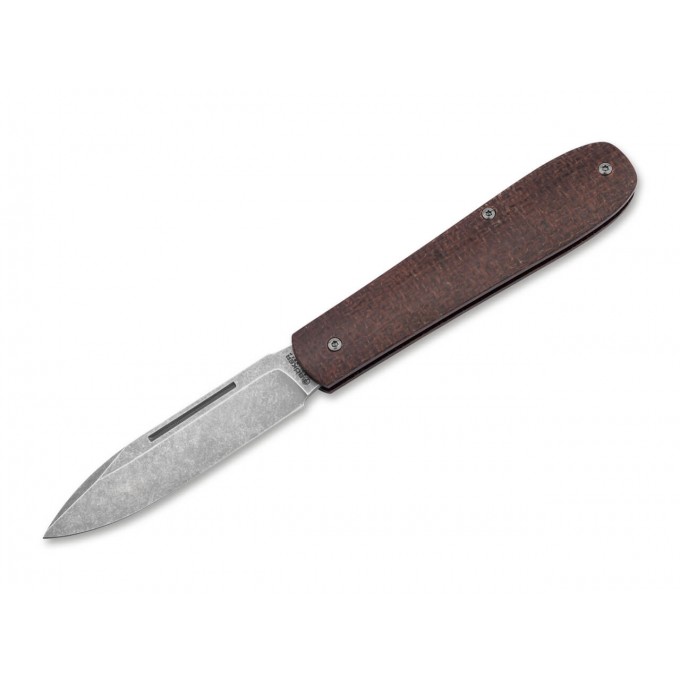 Складной нож BOKER MANUFAKTUR SOLINGEN COFFIN JUTE MICARTA 112946 BK112946 Складной нож BOKER MANUFAKTUR SOLINGEN COFFIN JUTE MICARTA 112946 BK112946